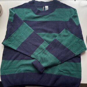 Striped Knit Sweater